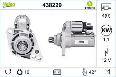 Starter VALEO 438229