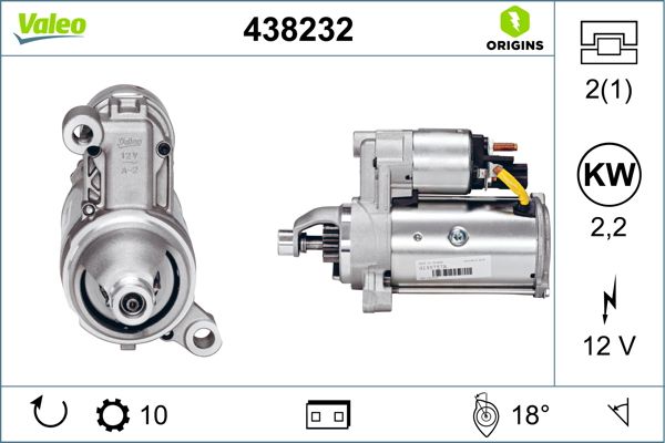 VALEO 438232 Starter