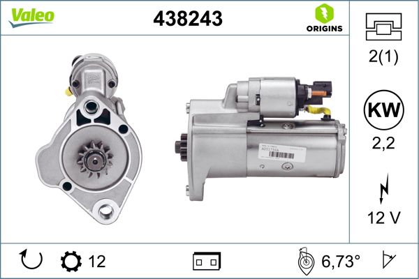 VALEO 438243 Starter
