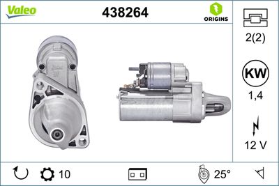 Starter VALEO 438264