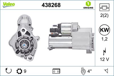 Starter VALEO 438268