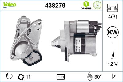 Starter VALEO 438279