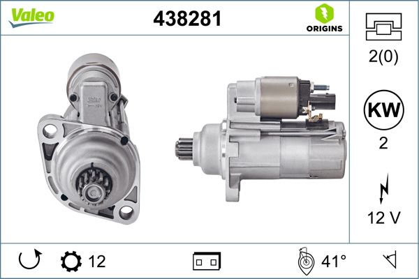 VALEO 438281 Starter