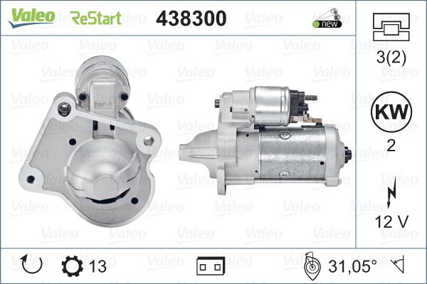 VALEO 438300 Starter