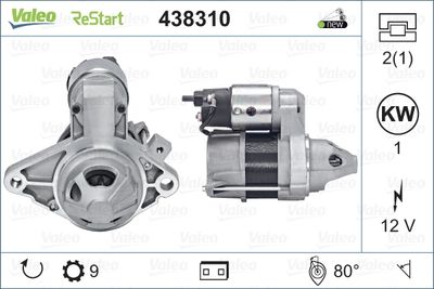 Starter VALEO 438310