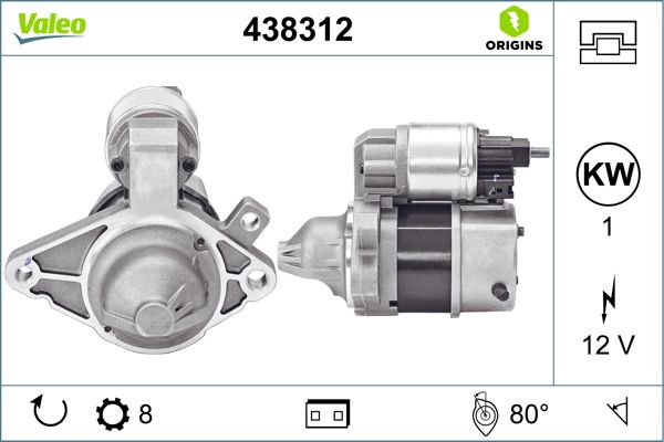 VALEO 438312 Starter