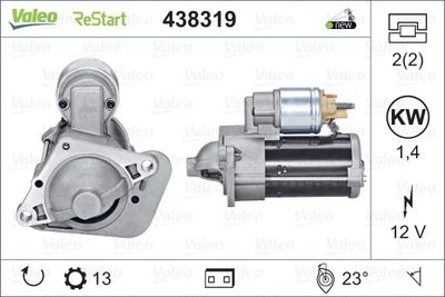 Starter VALEO 438319