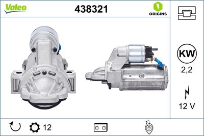 Starter VALEO 438321