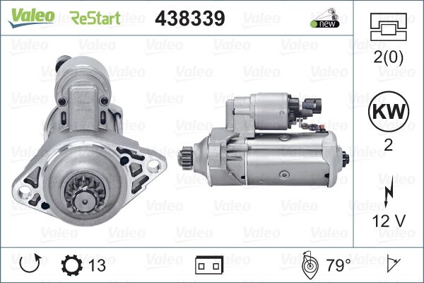 VALEO 438339 Starter
