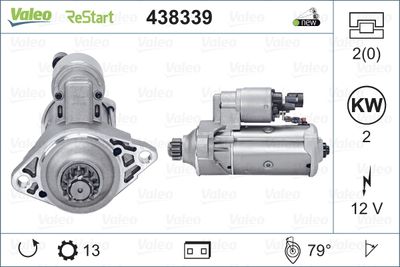 Starter VALEO 438339