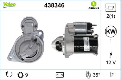 Starter VALEO 438346