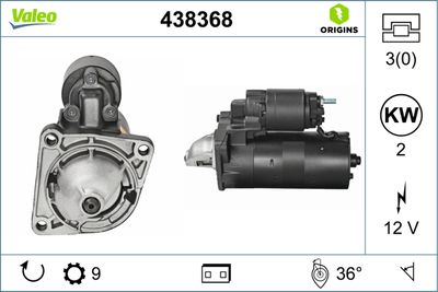 Starter VALEO 438368