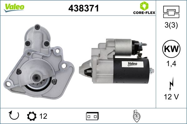 VALEO 438371 Starter
