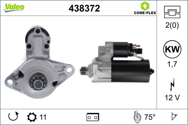VALEO 438372 Starter