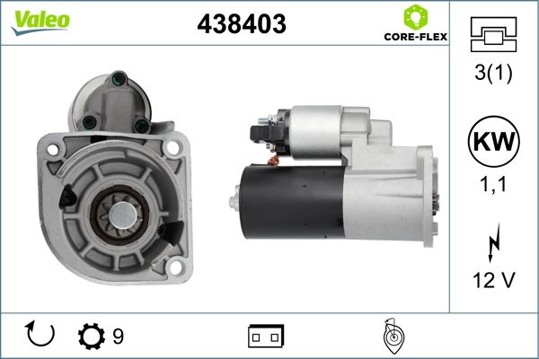 VALEO 438403 Starter