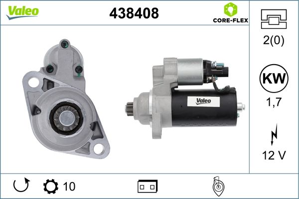 VALEO 438408 Starter