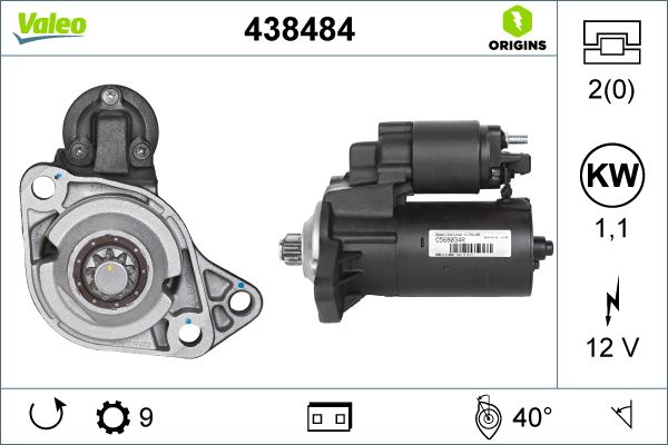 VALEO 438484 Starter