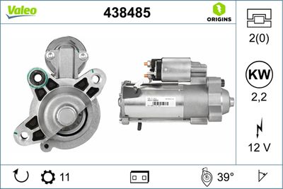 Starter VALEO 438485