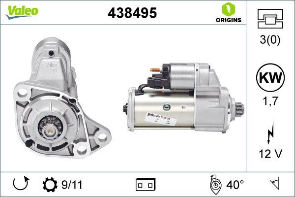 VALEO 438495 Starter