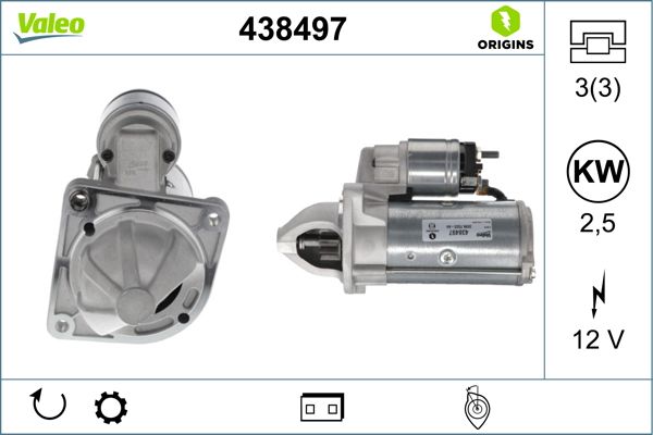 VALEO 438497 Starter