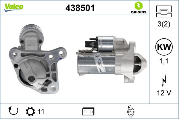 VALEO 438501 Starter