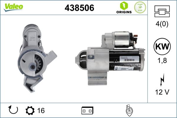 VALEO 438506 Starter