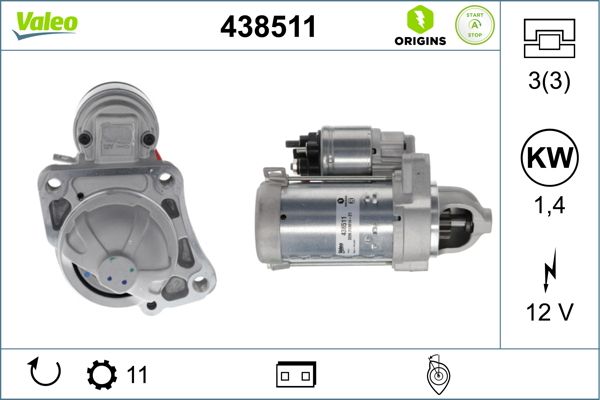 VALEO 438511 Starter