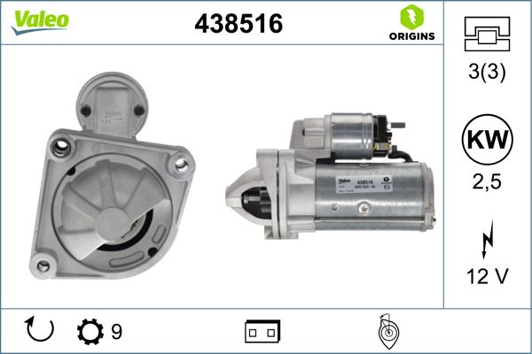 VALEO 438516 Starter