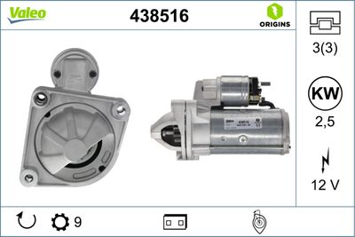 Starter VALEO 438516
