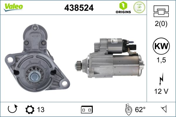 VALEO 438524 Starter