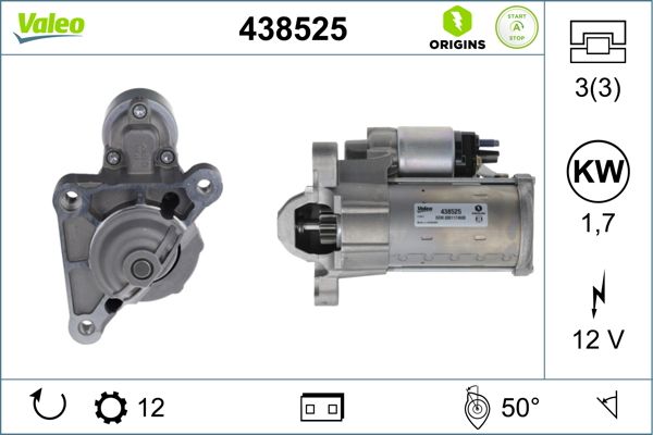 VALEO 438525 Starter