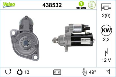 Starter VALEO 438532