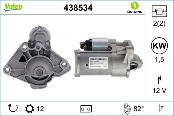 VALEO 438534 Starter