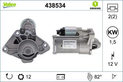 Starter VALEO 438534