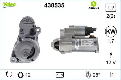 Starter VALEO 438535