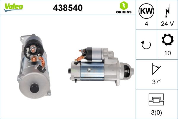 VALEO 438540 Starter