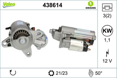 Starter VALEO 438614