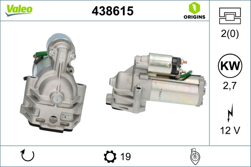VALEO 438615 Starter