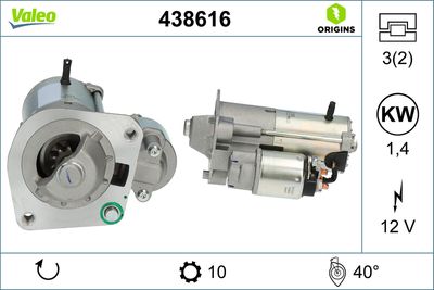 Starter VALEO 438616