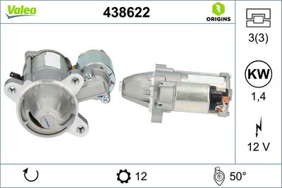 Starter VALEO 438622