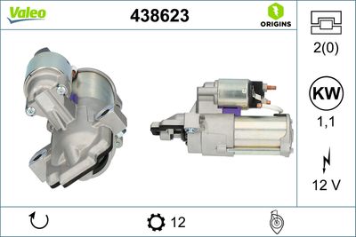 Starter VALEO 438623
