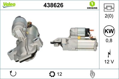 Starter VALEO 438626