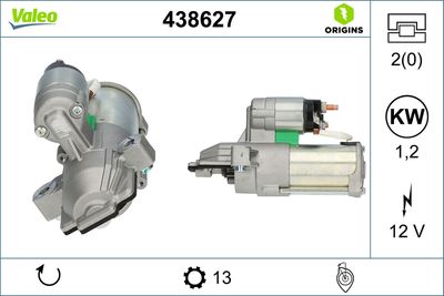 Starter VALEO 438627