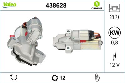 Starter VALEO 438628