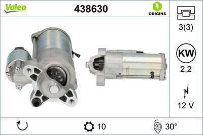 Starter VALEO 438630