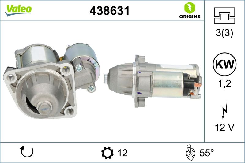 VALEO 438631 Starter