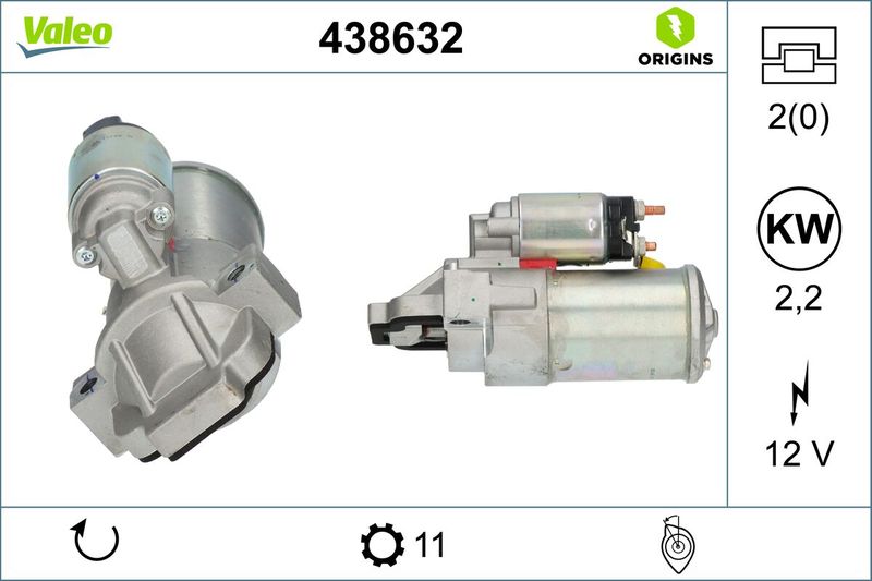 VALEO 438632 Starter