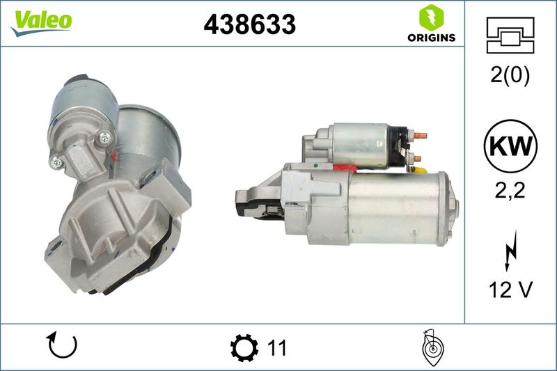 VALEO 438633 Starter