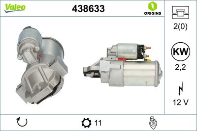 Starter VALEO 438633