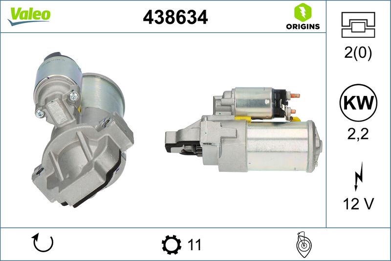 VALEO 438634 Starter